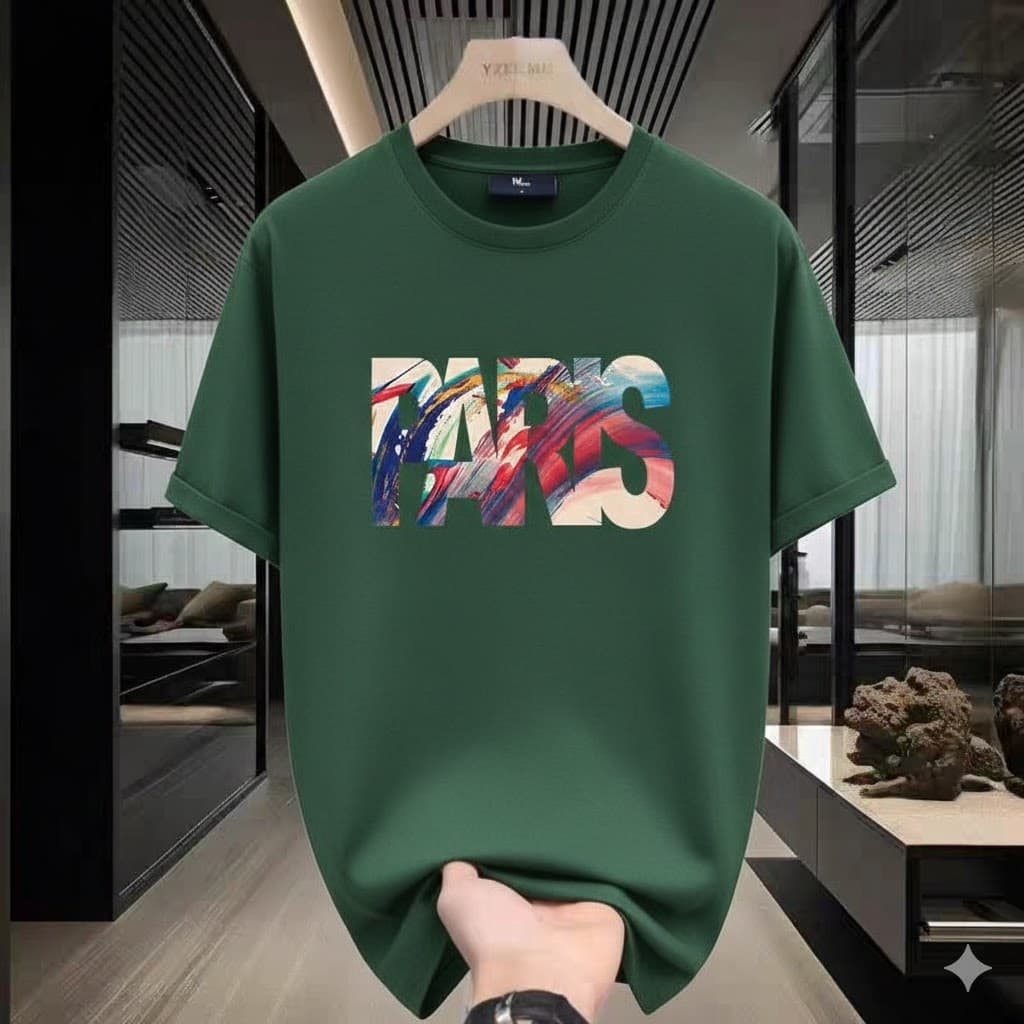 Premium China Drop Shoulder T-Shirt_D1 view 4