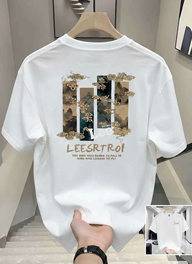 Premium China Drop Shoulder T-Shirt_D2