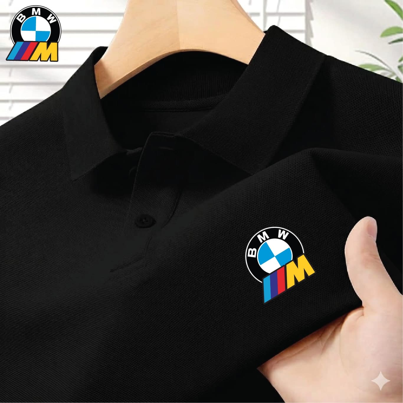Premium Polo T-Shirt_BMW view 2
