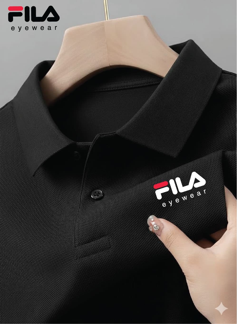 Premium Polo T-Shirt_FILA view 5