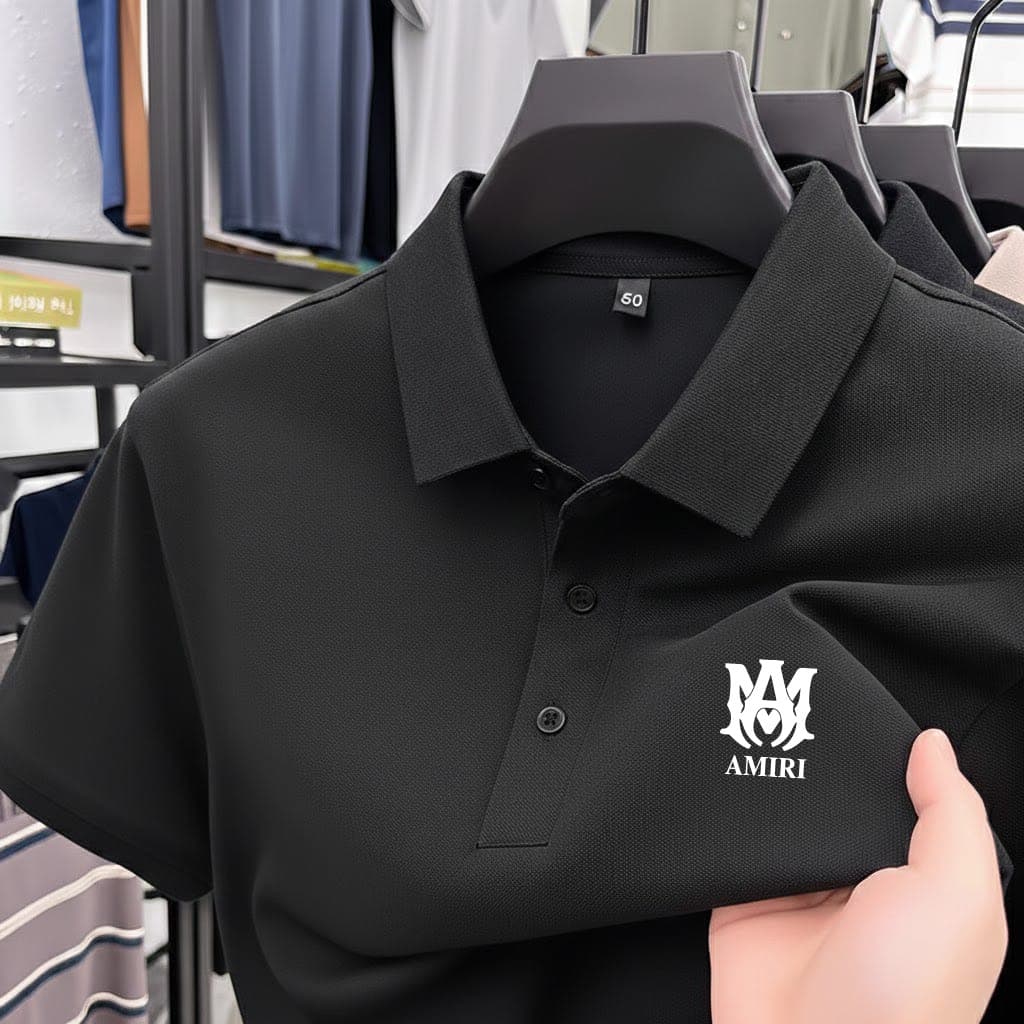 Premium Polo T-Shirt_AMIRI view 3
