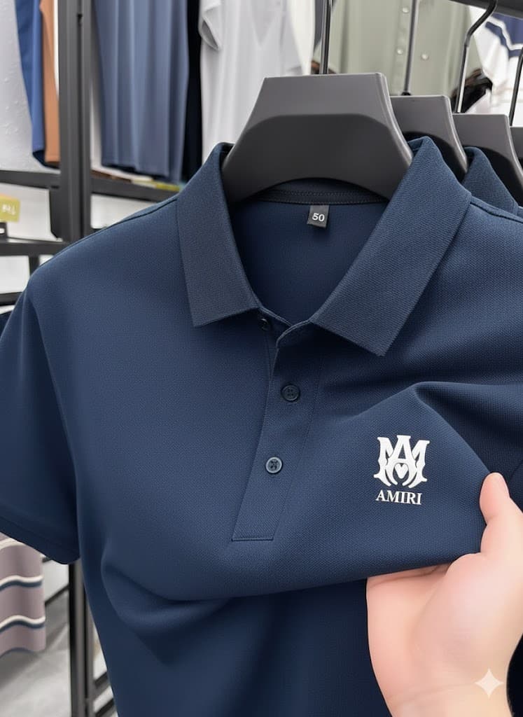 Premium Polo T-Shirt_AMIRI view 4