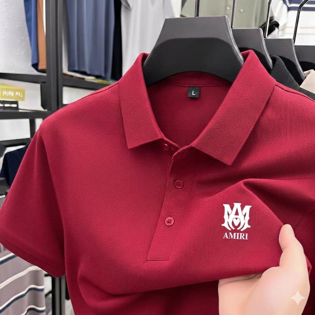 Premium Polo T-Shirt_AMIRI view 6