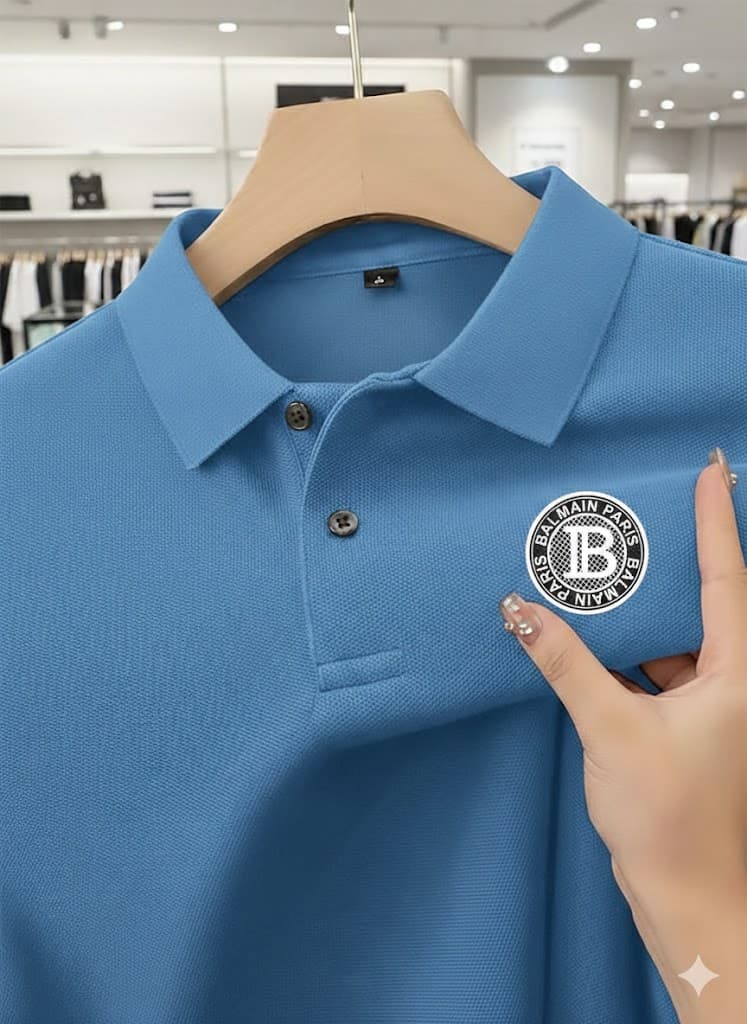 Premium Polo T-Shirt_BALMAIN PARIS
