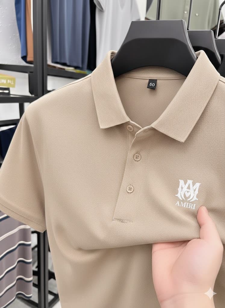 Premium Polo T-Shirt_AMIRI view 7