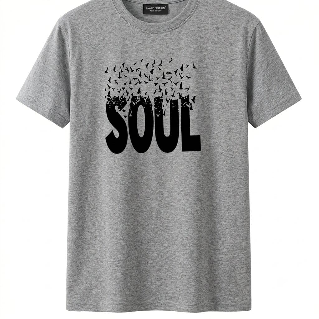 Premium Round Neck T-Shirt_D3 view 5