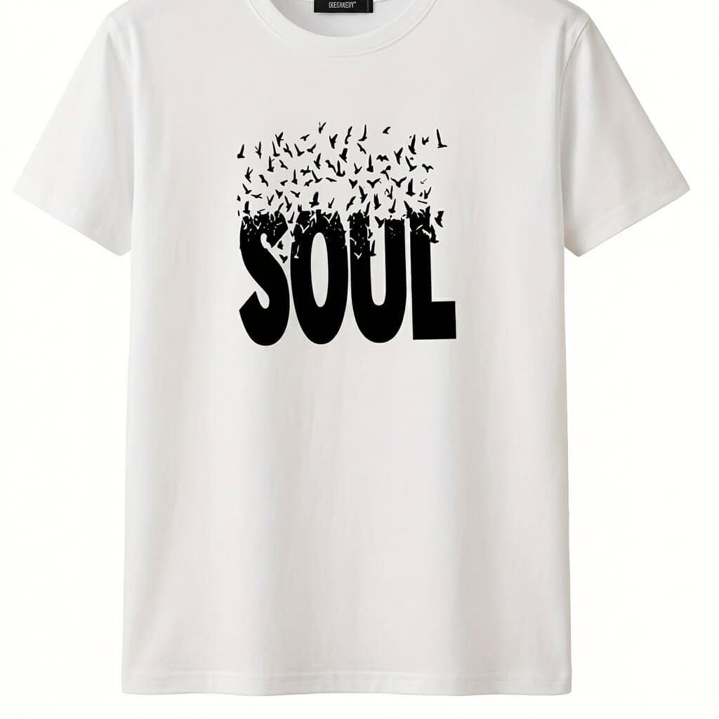 Premium Round Neck T-Shirt_D3 view 4