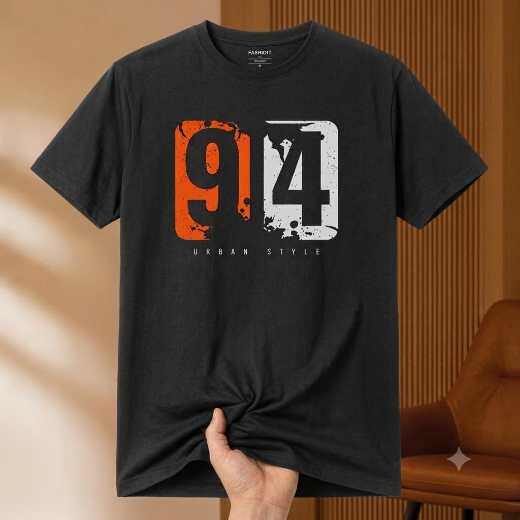 Premium Round Neck T-Shirt_D2 view 2